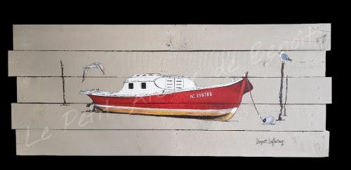 N° 001 Pinasse rouge