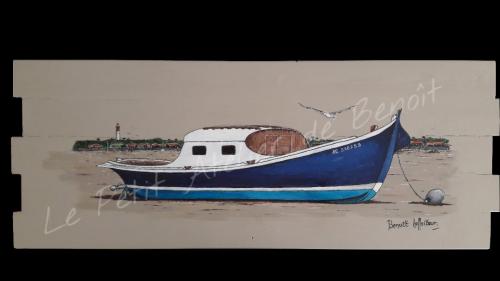 N° 007 Pinasse 2 bleus