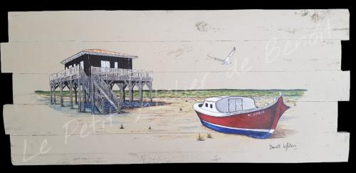 N° 026 Cabane n° 53 et pinasse