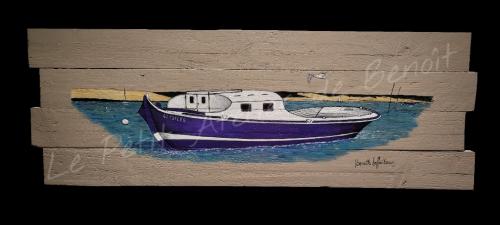 N° 028 Pinasse violette