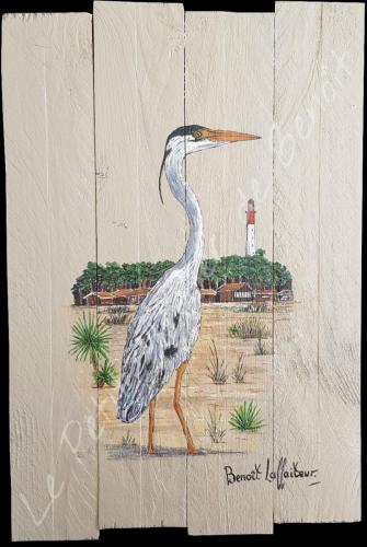 N° 040 Héron Cendré